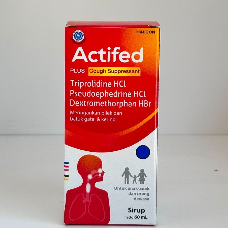 ACTIFED MERAH SYRUP 60 ML
